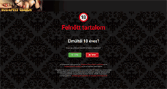 Desktop Screenshot of budapestcsajok.hu